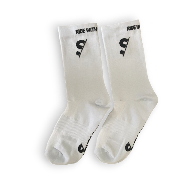 Race Socks White